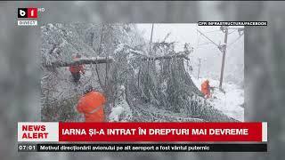 IARNA ȘI-A INTRAT ÎN DREPTURI MAI DEVREME_Știri B1TV_23 nov. 2024