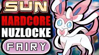 Pokémon SUN Hardcore Nuzlocke -  FAIRY Type Pokémon Only! (No items, No overleveling)