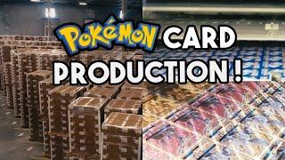 ZUM ERSTEN MAL GEZEIGT: Pokemon Karten Produktion