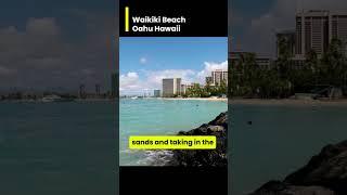 Waikiki Beach Oahu Hawaii  Dive into Waikiki's Unbeatable Vibe  - Your slice of paradise is here