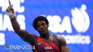 Frederick Richard DOMINATES Gymnastics Trials, wins all-around and a spot in Paris | NBC Sports