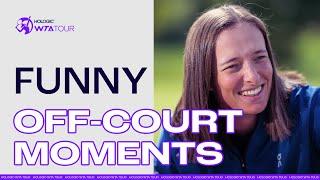 FUNNY WTA MOMENTS from Washington DC, Cincinnati & Toronto 2024!