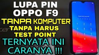 Ternyata ini triknya !!! lupa pin oppo F9 tanpa pc, tanpa test point dan tanpa bongkar 100% work.