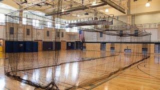 On Deck Sports: Retractable Ceiling Batting Cages for Gyms & Indoor Sports Facilities