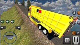 MOBIL TRUK OLENG MELEWATI TANJAKAN MENEMBUS AWAN BUSSID MOBIL SIMULATOR