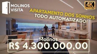 Apartamento de LUXO no miolo do TATUAPÉ | MC1940 | Molinos Visita