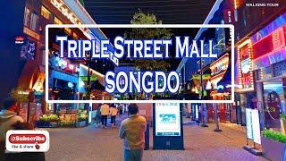 Triple Street Mall- Songdo night walk II  Incheon South Korea 16October2021