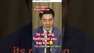 ITS REAL ANG FEELINGS NIYA KAY KIM HINDI FAKE #shortvideo #subscribe #kimpau