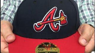 Braves 'LOW-CROWN ALTERNATE' Fitted Hat by New Era