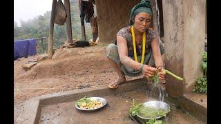 Cooking delicious food in village kitchen || Nepali village