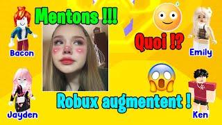 HISTOIRE ROBLOX | Je reçois beaucoup d'argent à chaque fois que quelqu'un ment 