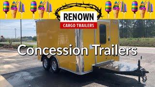 Concession Trailer | Mobile Food Trailer | Renown Cargo Trailers