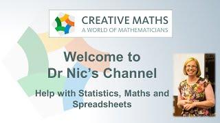 Welcome to Dr Nic's Maths and Stats