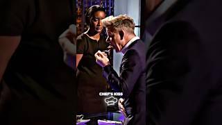 MasterChef Contestant Makes Chefs Eat Their Words  #shorts #food #chef #gordonramsay