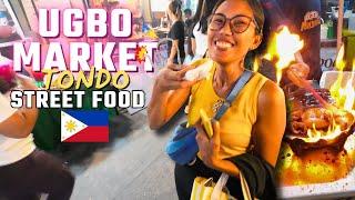 BEST STREET FOOD market in MANILA?  TONDO'S UGBO NIGHT MARKET