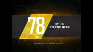 FREE FIRE LEVEL UP 78 LEVEL #viral#shorts#status#thankyouforwatching#freefire#freefireindia#mp40