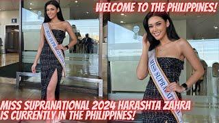 THE STUNNING MISS SUPRANATIONAL 2024 HARASHTA HAIFA ZAHRA IS CURRENTLY IN THE PHILIPPINES!