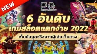 6 อันดับ เกมสล็อตแตกง่าย แห่งปี 2022