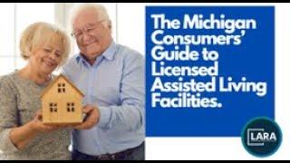MI Consumers' Guide to Licensed Assisted Living Facilities AFC & HFA