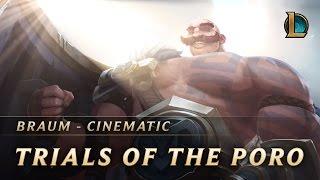 Braum: Trials of the Poro | New Champion Teaser - League of Legends