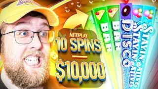 $1000 AUTO-PLAY SPINS ON FUNKY TIME LIVE GAME SHOW! (INSANE)