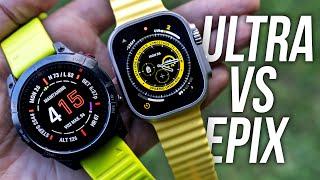 Apple Watch Ultra vs Garmin Epix 2 - Which one is actually ULTRA? In-Depth Comparison!