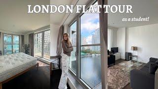 My London Apartment Tour as a London Uni Student!