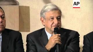 Obrador campaigns to annul election results, rules out blockades, protest camps