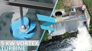 Turbulent’s 5 kW Vortex Turbine in France!