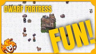 DWARF FORTRESS Tutorial for Maximum FUN ~ Part 01 ~ Evil Evil Fun