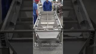 linear vibrating sieve screening machine for sand