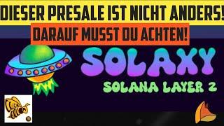 SOLAXY Memetoken  Presale - darauf musst du achten!