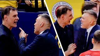 Coaches Bartzokas & Saras Get HEATED After The Game