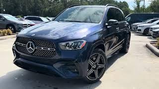 Mercedes GLE 2025 Luxury SUV | Twilight Blue exterior & 3rd Row! #gle350 #mercedes #gle350