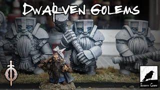 Dwarven Stone Golems - Oathmark Living Statues for Bane of Kings