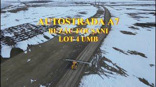 Autostrada A7, Buzău-Focșani, Lot 4 UMB, 07.02.2023, #A7, #autostradamoldovei