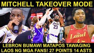 Lebron PINATAHIMIK ang mga TUMATAWAG Sakanya na LAOS | Mitchell 4TH QTR TAKEOVER