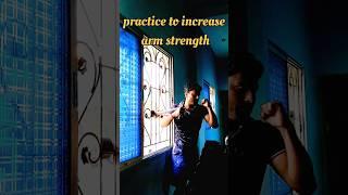 Practice to increase arm strength#karate#best#strength#selfdefense#shorts