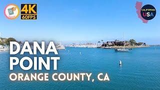 [Tourjo20 | 4K/60FPS] Driving & Walking California | Dana Point, California