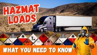 Avoid Violations!! Must know information on HAZMAT LOADS