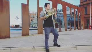 Belfast Titanic Museum horn solo