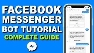 HOW TO MAKE A FACEBOOK MESSENGER BOT | MANYCHAT TUTORIAL 2022