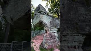 Big boot Stiefeler Felsen   kantiger Teufelstisch #travel