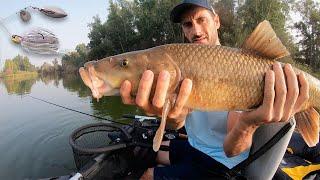 PESCA NO RIO GUADIANA COM SPINERBAIT OSP