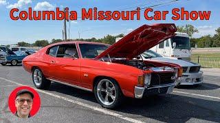 Columbia Missouri Car Show 2022  Classic car show with hot rods, street rods #carvideo #carshow