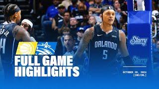 FULL GAME HIGHLIGHTS: PACERS VS. MAGIC | 10.28.24