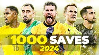 Best 1000 Goalkeeper Saves in Football 2024