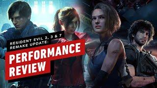 Resident Evil 2, 3 & 7 Remake Update: Performance Review