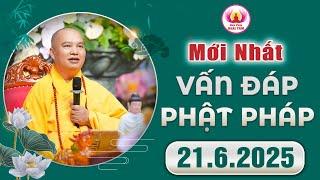 Vấn Đáp Phật Pháp - Pháp Hội Địa Tạng 21/6/2025 Chùa Khai Nguyên│Thầy Thích Đạo Thịnh