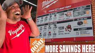 BEST Milwaukee Tool SAVINGS at Home Depot!